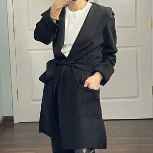 ZARA SIZE S faux suede wrap jacket